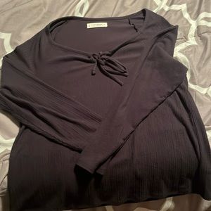 Black Lucky brand lightweight long sleeve